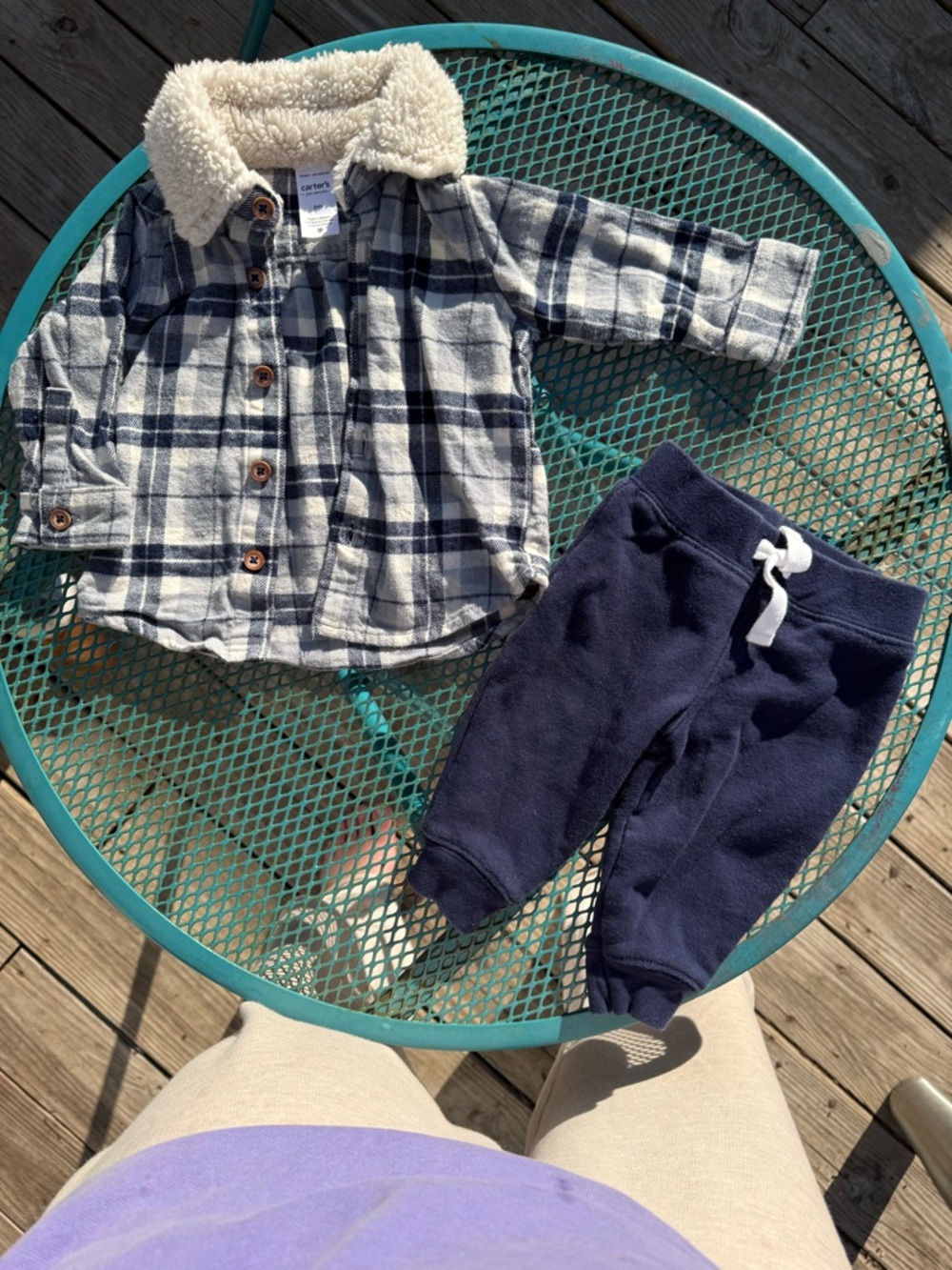 6mo shirt & pants set